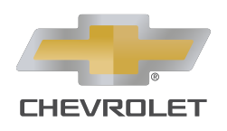 Gold and silver Chevrolet logo